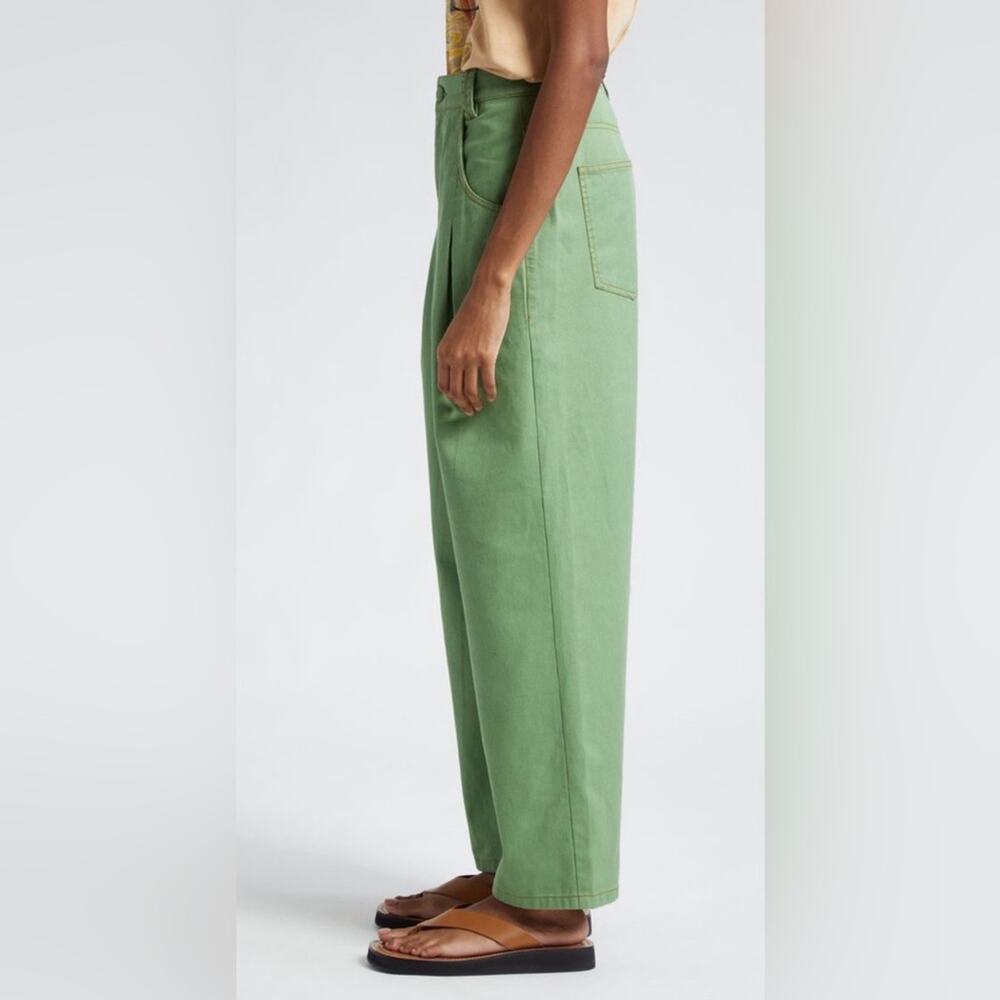 NWOT: Farm Rio High Waist Pleat Wide Leg Pants Size 26 - Picture 2 of 9